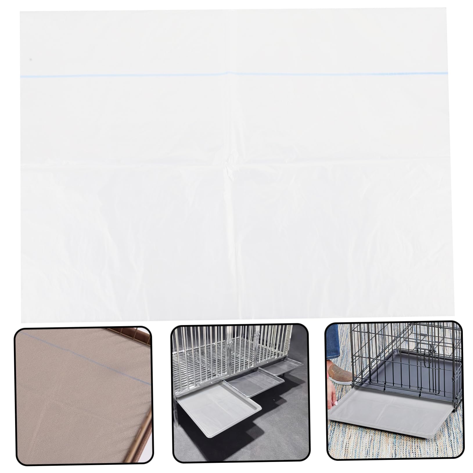 Foderine Monouso Per Gabbie Piccoli Animali - 50 Pezzi 70x50cm Trasparenti Per Conigli, Criceti, Cavie - Foto 14