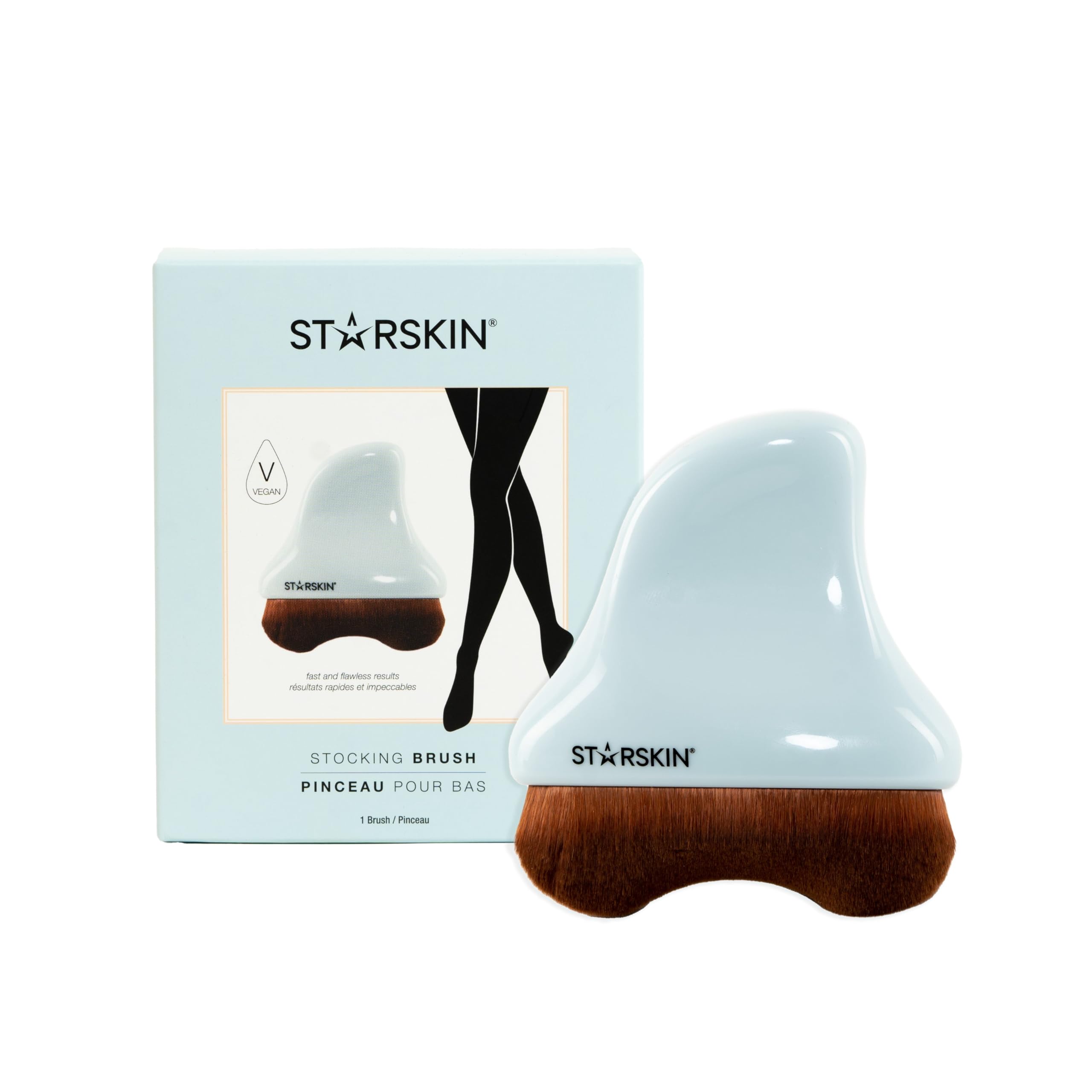 STARSKIN Stocking Spray Brush, for a Perfect, Streak-Free Application, Body Blending Brush for Body Foundation, Contour & Stocking Spray
