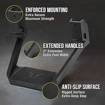 アメリカ製　サイドステップ　オフロード　車The bully brand Amazon.com: Bully BBS-1103 Truck Black Powder Coated Side