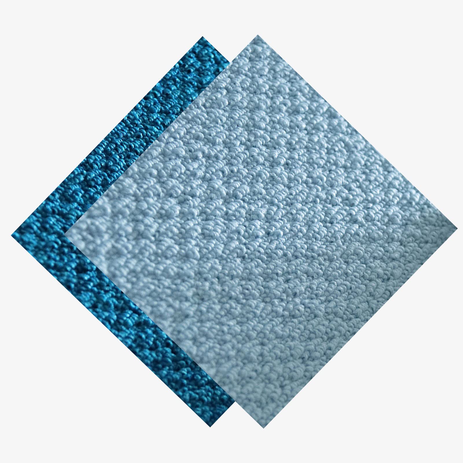 IBOWZ Moquette agugliata 24 Pezzi di Moquette Quadrata Staccabile e incollabile, Piastrelle autoadesive, 20"X20"X0,37, tappetini Commerciali, riutilizzabili, Facile Fai da Te