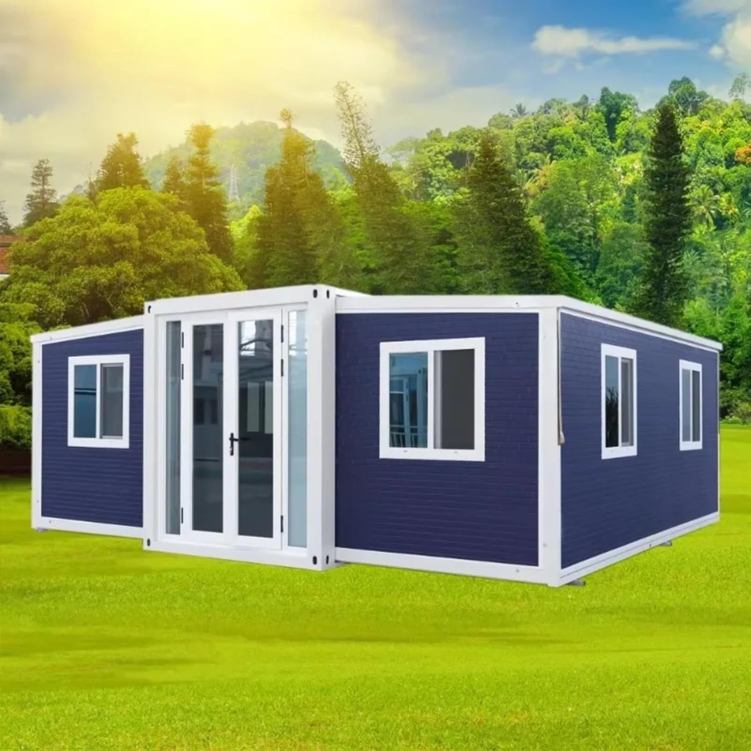 Furnished Steel Structure Prefabricated Luxury Tiny House
