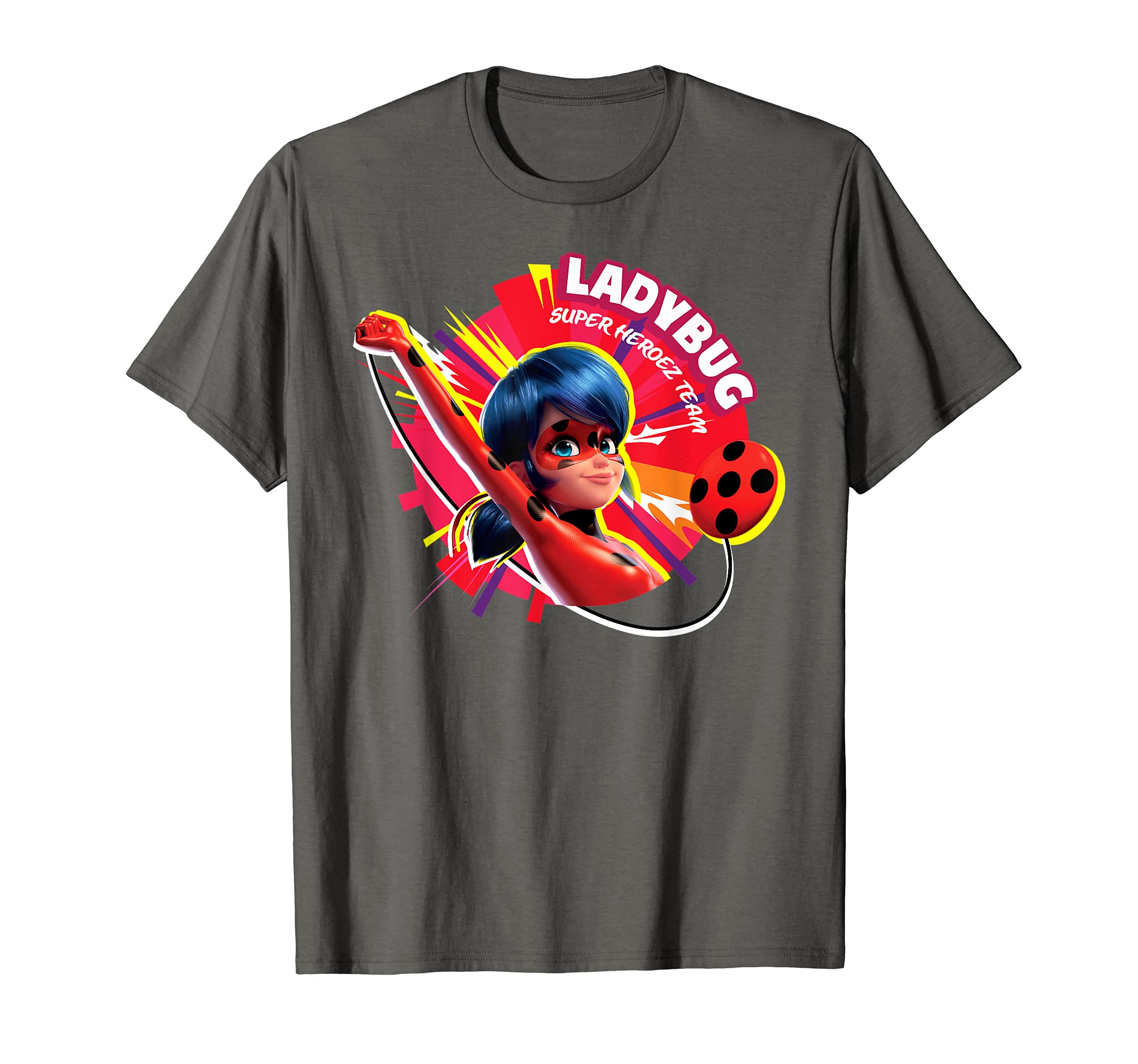 Miraculous Collection Ladybug Super Heroez Team T-ShirtOEKO-TEX STANDARD 100