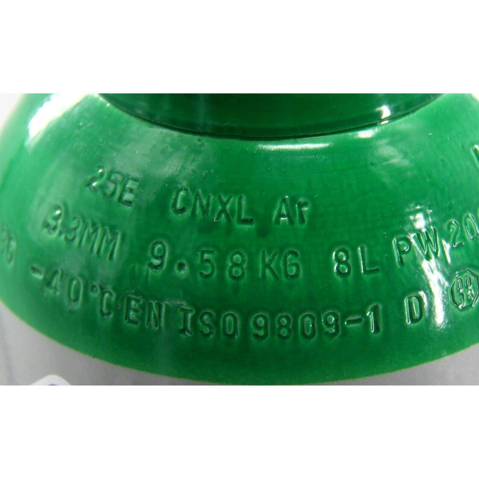 Cilindro de gas con reductor, gas de soldadura puro 4,8 argón (100 %), 10 litros TIG/WIG MIG