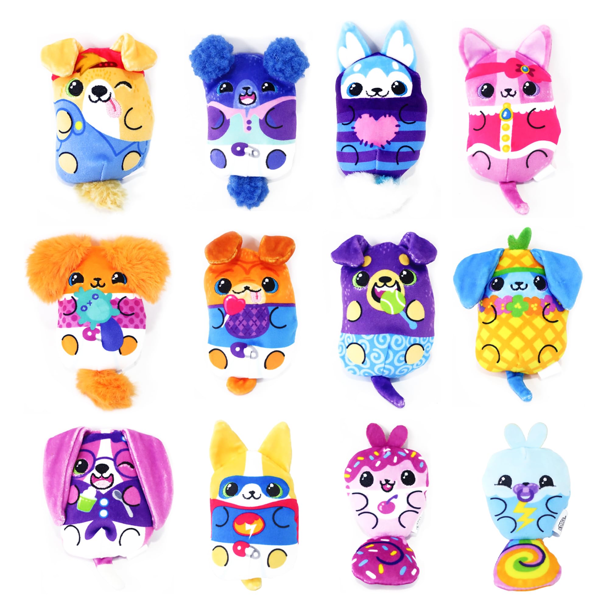 Cepia Puppies vs Squeaks Assortment A 12 Pack | Mystery Bags for Boys and  for Girls