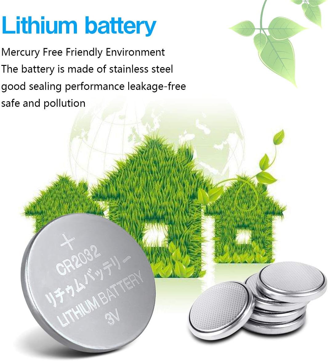 Super Deal Product APG CR2032 Lithium Button Battery, 230mAh 3 Volt Coin Battery, Coin Button Cell 100 PCS in Original Package One-Day Sale: Up to 80% Off APG CR2032 Lithium Button Battery, 230mAh 3 Volt Coin Battery, Coin Button Cell 100 PCS in Original Package