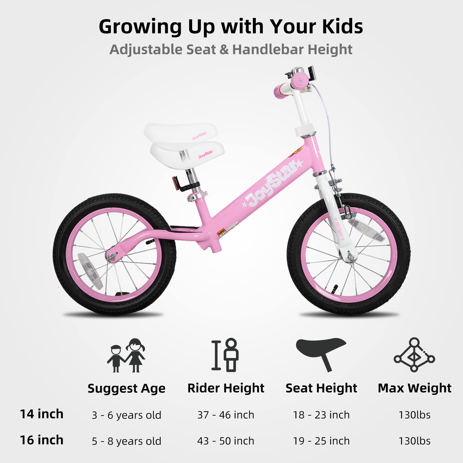 Balance Bike s For Year Olds Bikes For Girls Boys Joystar
