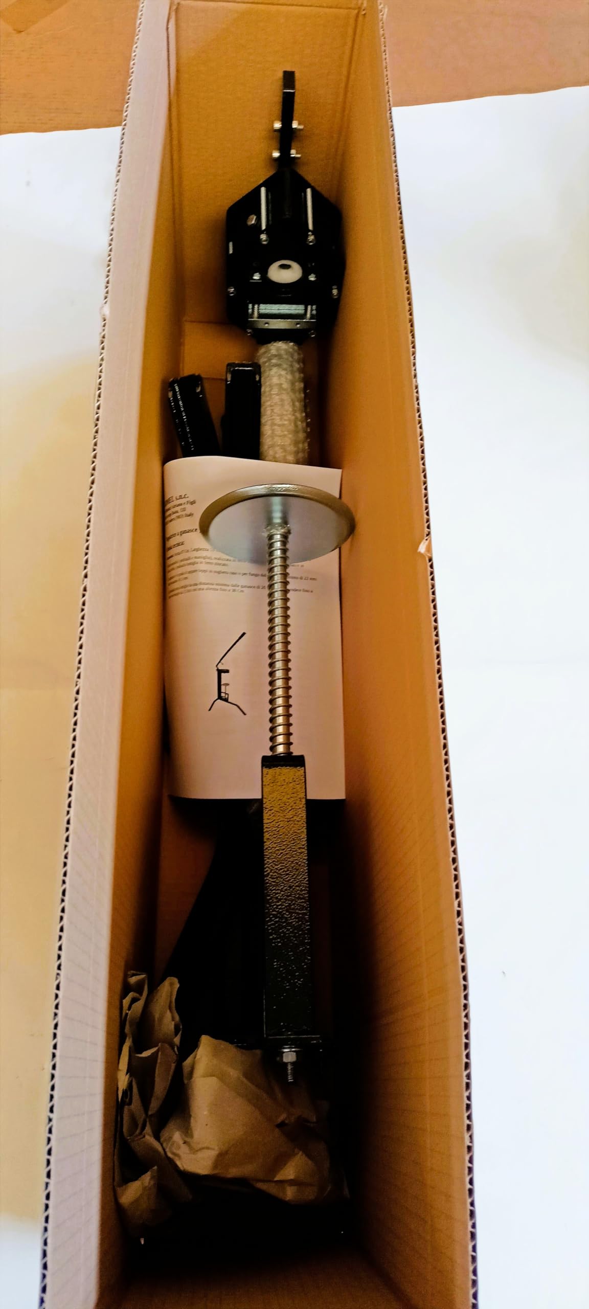 Tappatrice a Colonna Professionale 2-in-1 per Tappi a Fungo e Raso - Tappabottiglie Manuale Regolabile in Ferro per Bottiglie di Vino e Spumante