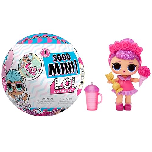 ¡L.O.L. Surprise! Sooo Mini con Muñeca Coleccionista, 8 Sorpresas, Mini Bolas L.O.L. Surprise!, Muñecas de Edición Limitada - Gran Regalo para Niñas de 4+, Multicolor