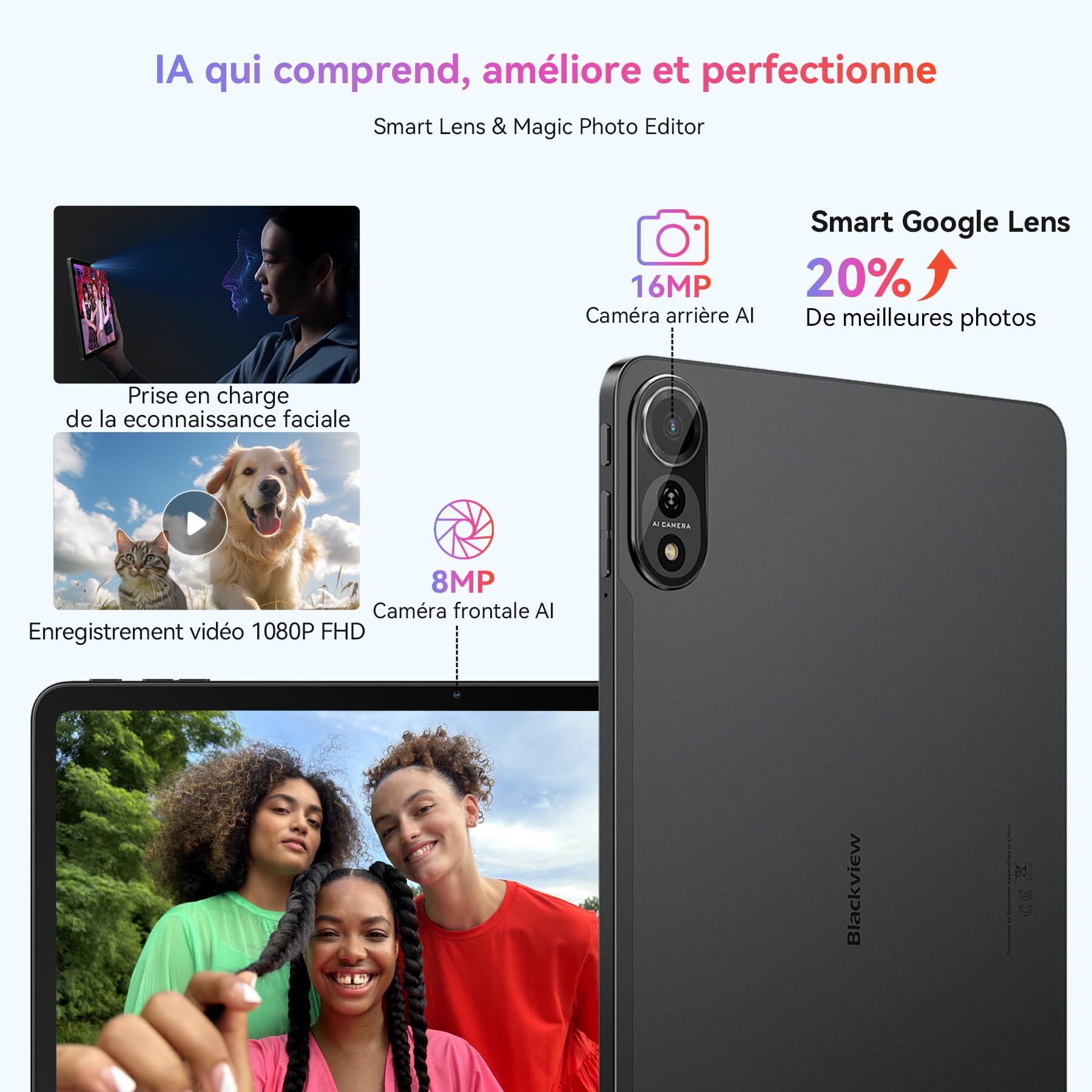 BLACKVIEW MEGA 2 (Tablet 4G - 12'' - 8/256GB) BLUE: Amazon.co.uk