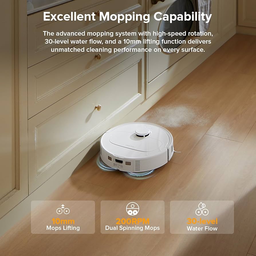 Quu　0728ー Amazon.com - roborock QV 35A Robot Vacuum and Mop with Zero