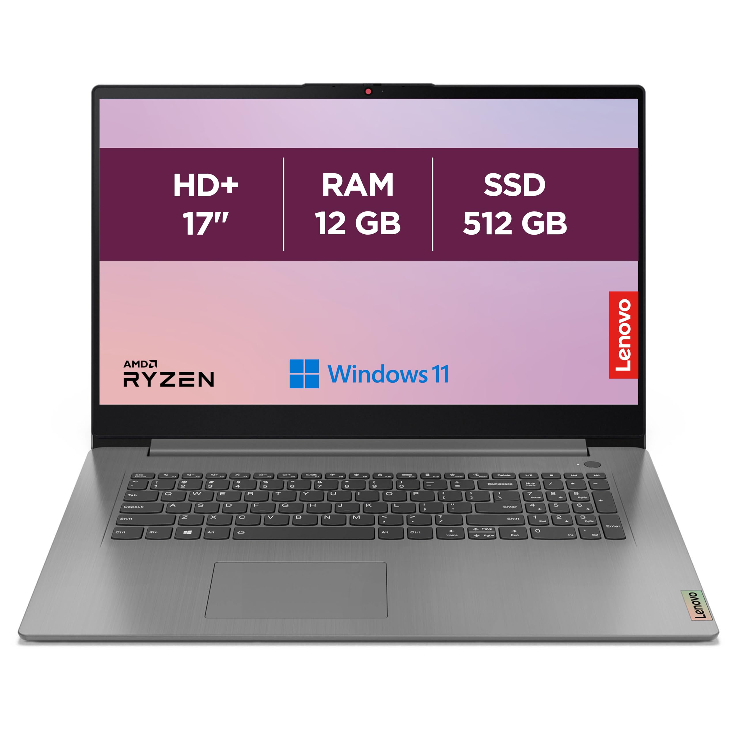 Lenovo IdeaPad 3 17ALC6 Ordinateur Portable 17'' HD+