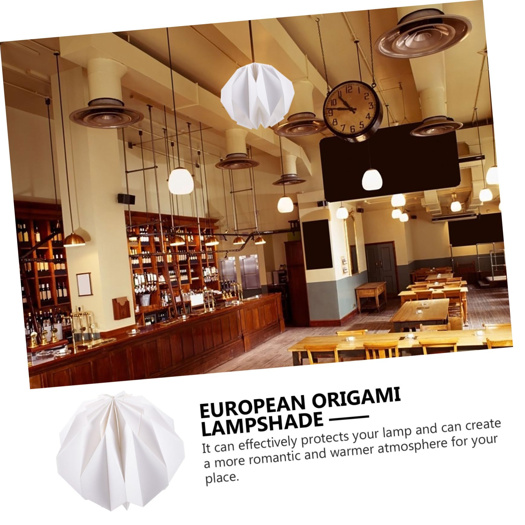 Lampadario a lanterna origami guidato moderno Lampada carina lanterne paralume lanterna pendente luce lanterna di carta lampada sospesa paralumi a sospensione