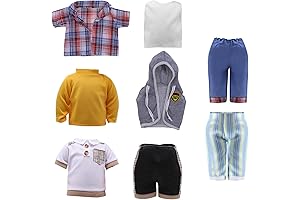 Adorable 18-Inch Boy Doll Wardrobe and Accessories Set