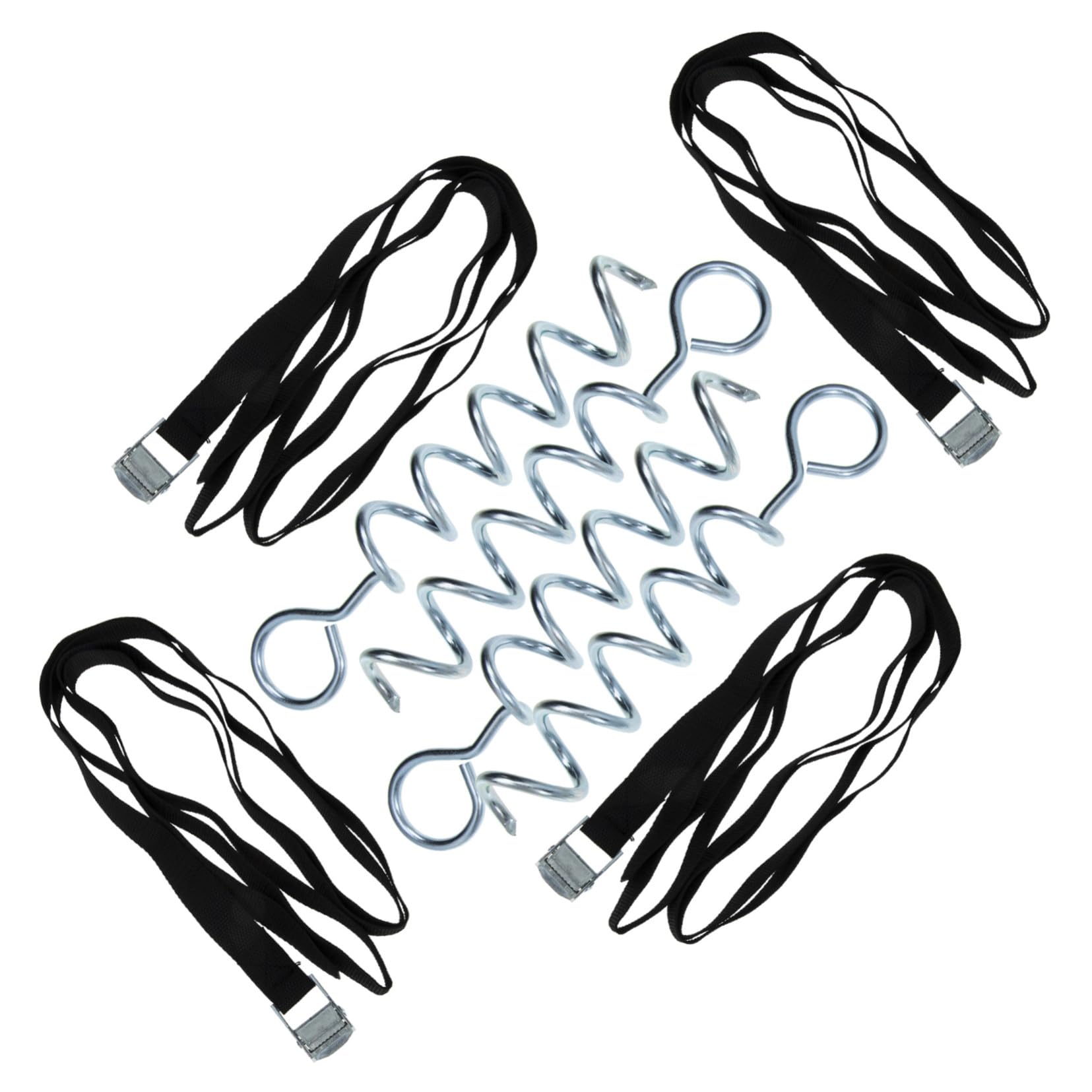 Gatuida Ancrage pour Chien Piquet De Tente Spirale Ancrage Sol Résistant à Usure Accessoire De Tente