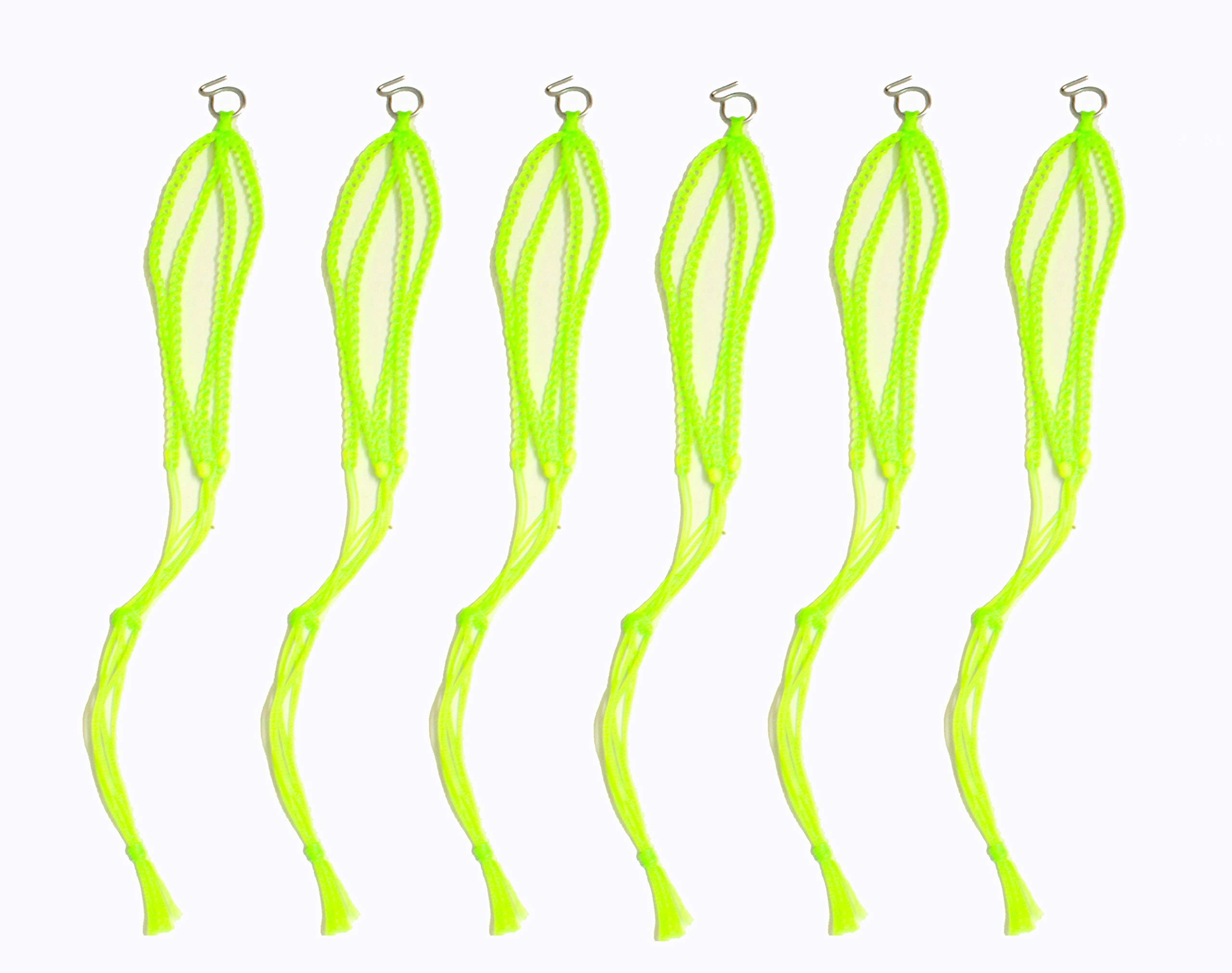 Hirafi Plant Hanger Pack of 6,Hanging Plant pots Indoor Outdoor, Nylon Rope 22 inch (Light Green) (B08MK1BYMY) Amazon Price History, Amazon Price Tracker