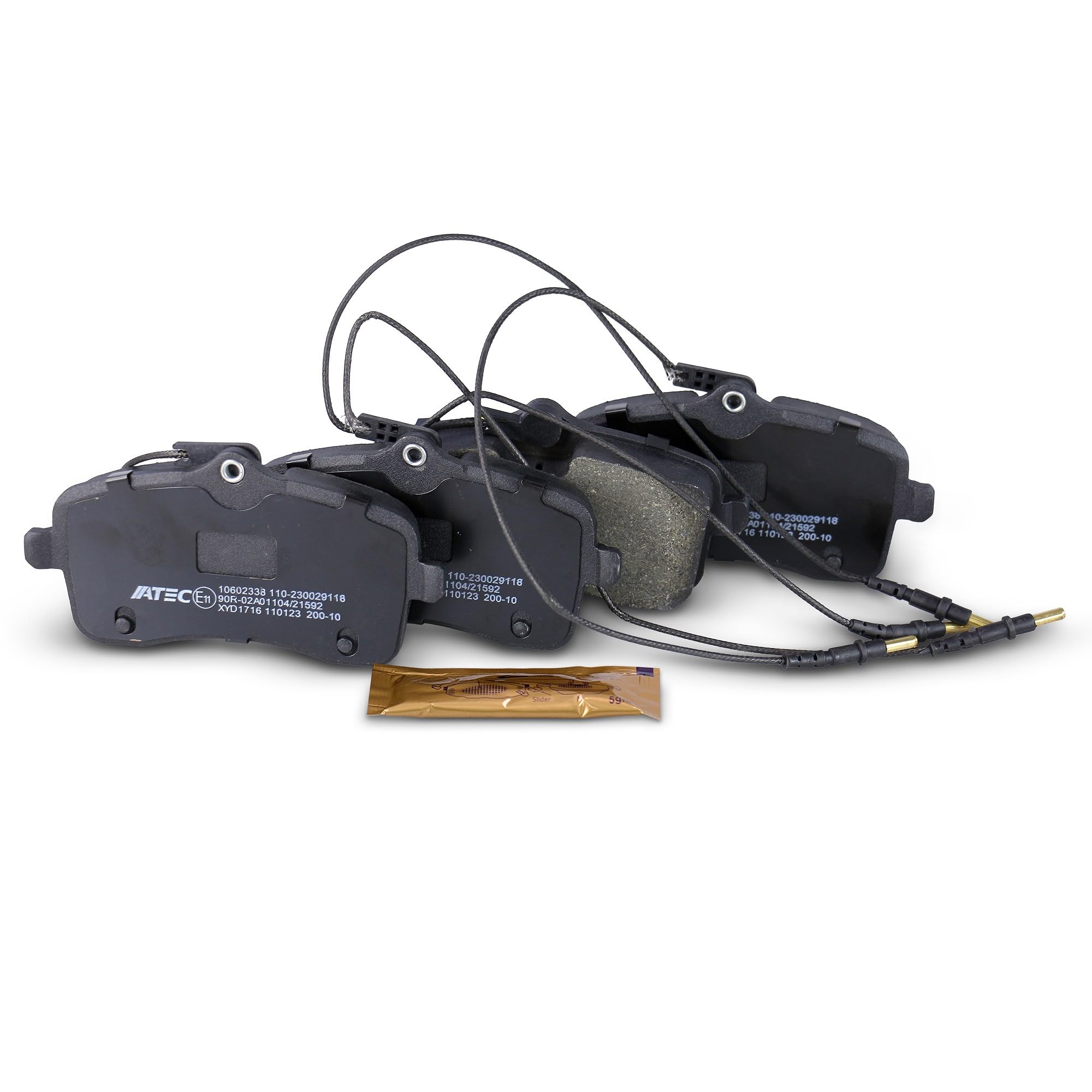 BESTPRICE Juego de frenos incl. discos de freno delanteros Ø 283 mm + traseros Ø 268 mm + pastillas de freno delanteras y traseras, compatible con PEUGEOT 407 (6D_), 407 Coupé (6C_), 407 SW (6E_)