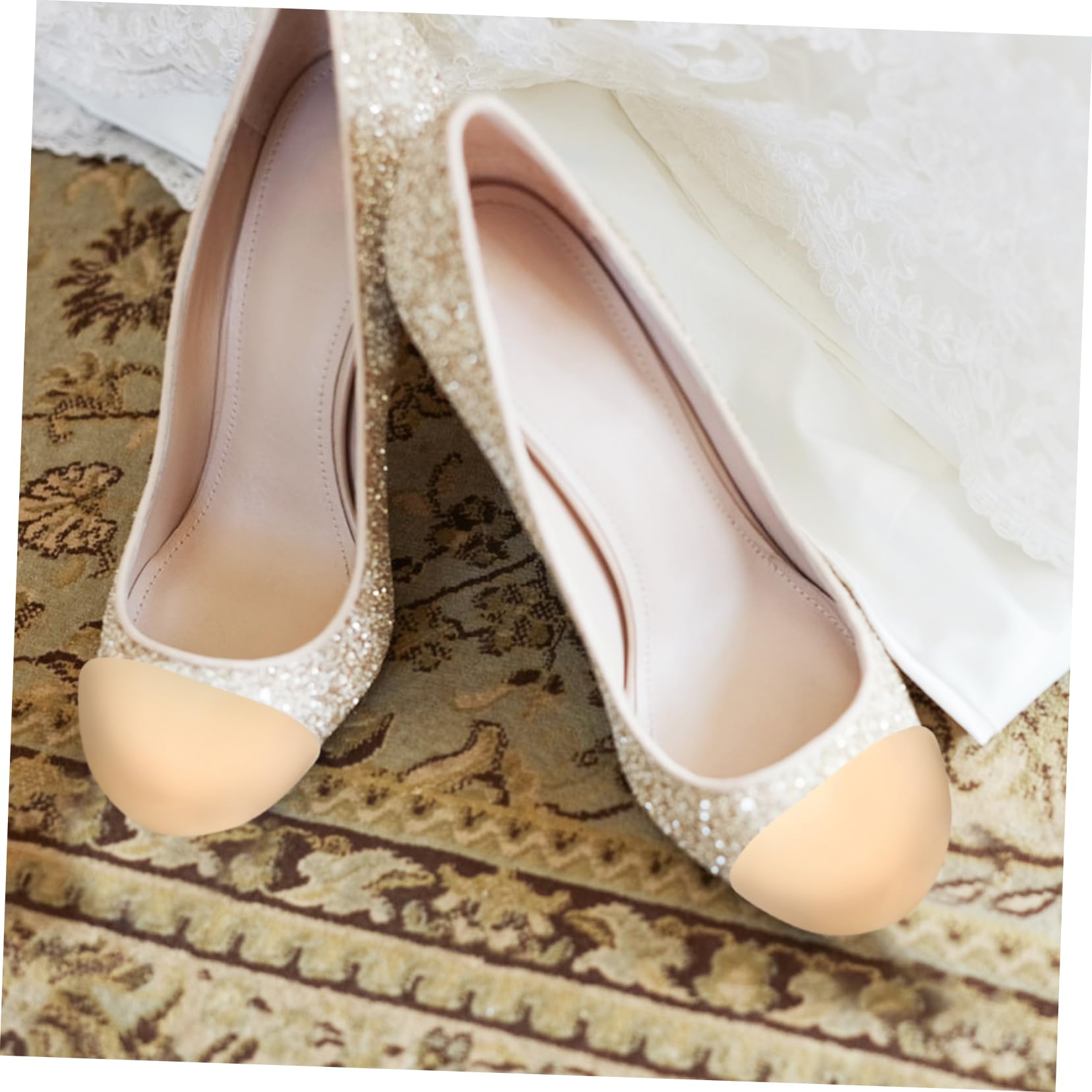 Tacones Altos Para Proteger La Cabeza. Cubre Taloneras Para Zapatos De Taco Alto Tapas De Tacón Para Tacones Altos Cubiertas De Punta De Zapato Puntas Del Talón Planchar