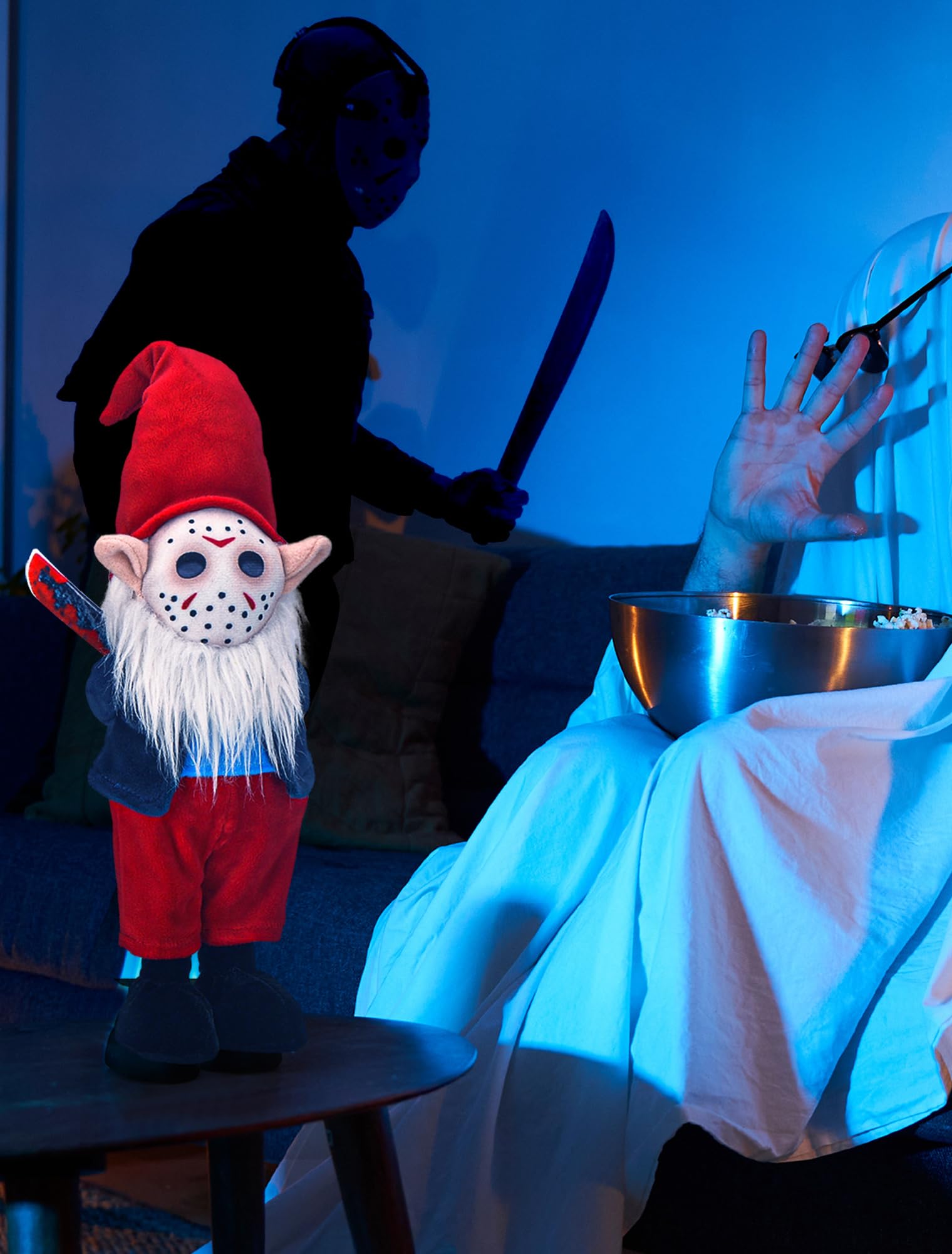 Cinnie And Jhin 15 Inch Halloween Gnomes Plush Horror Movie