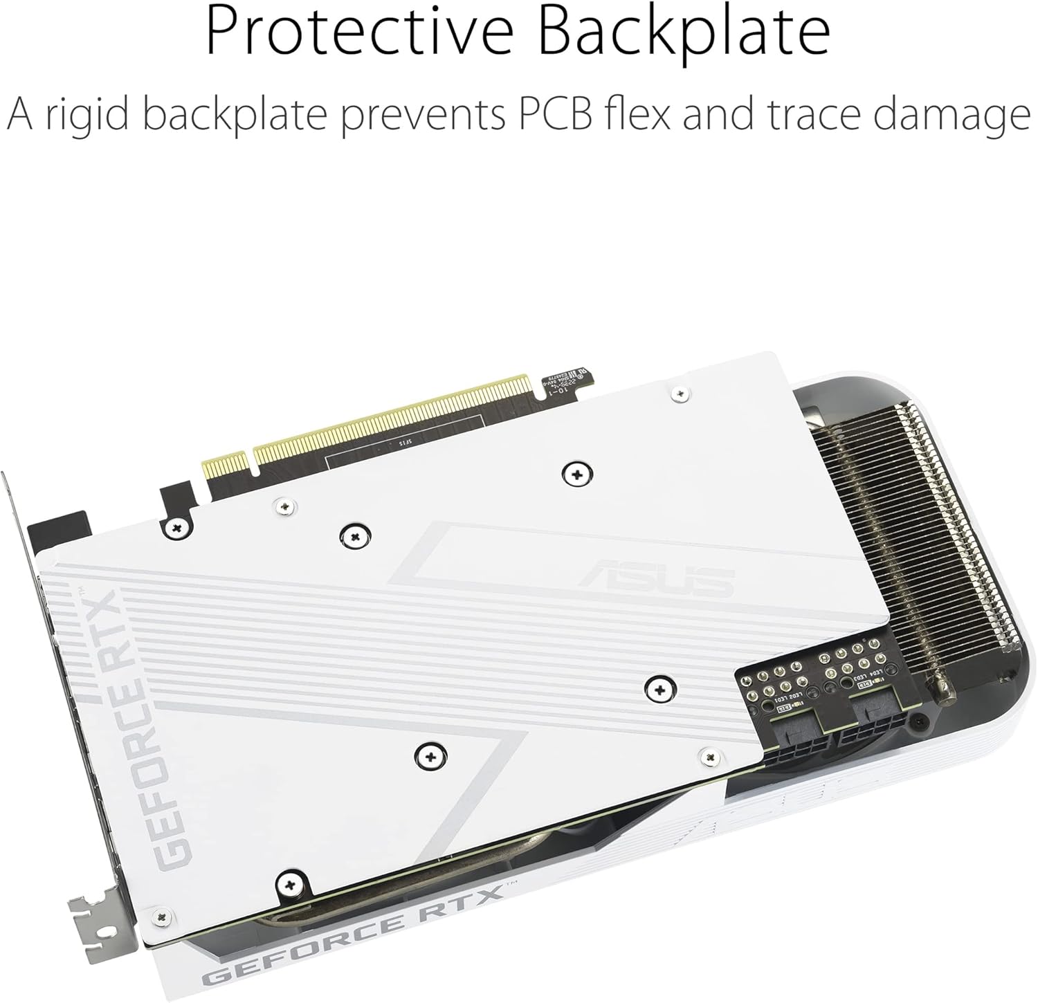 ASUS DUAL NVIDIA GeForce RTX 3060 Ti OC Edition Scheda Grafica Gaming, OpenGL 4.6, 8 GB GDDR6X, PCIe 4.0, HDMI 2.1a, DisplayPort 1.4a, GPU Tweak II, Bianco ASUS DUAL NVIDIA GeForce RTX 3060 Ti OC Edition Scheda Grafica Gaming, OpenGL 4.6, 8 GB GDDR6X, PCIe 4.0, HDMI 2.1a, DisplayPort 1.4a, GPU Tweak II, Bianco