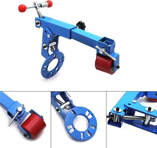 Miniatura 4 de SMT - Vehículo Durable Fender Roller Reformando Herramienta de extensión Rueda Arco Rodillo Acampanamiento Antiguo [P/N: ET-CAR-TIRE006-AZUL]