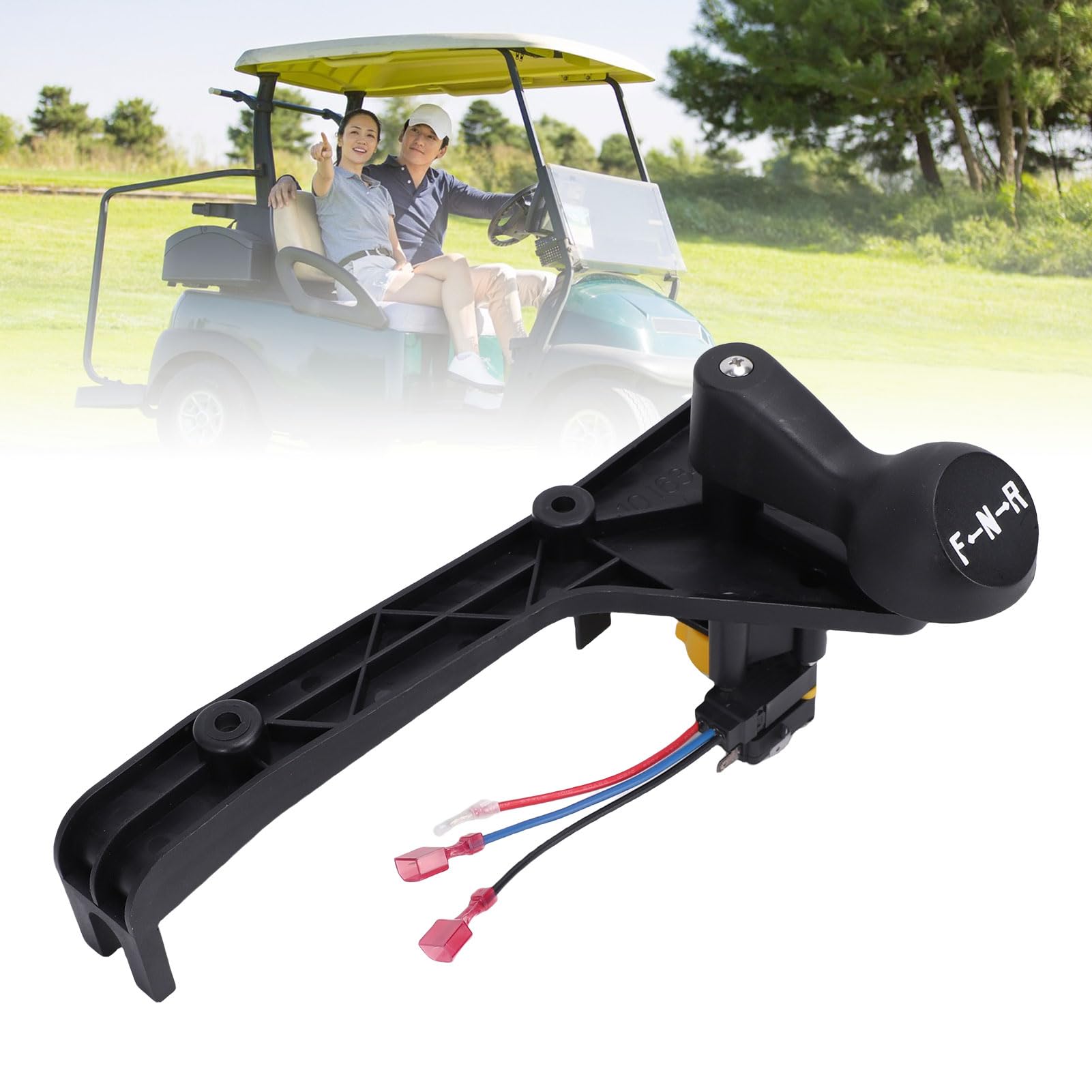 SUNGOOYUE Golf Cart Shifter Assembly, Switch Inversa in avanti Kit di Cambio Completo con Hardware per Club Auto DS 1992 e Oltre