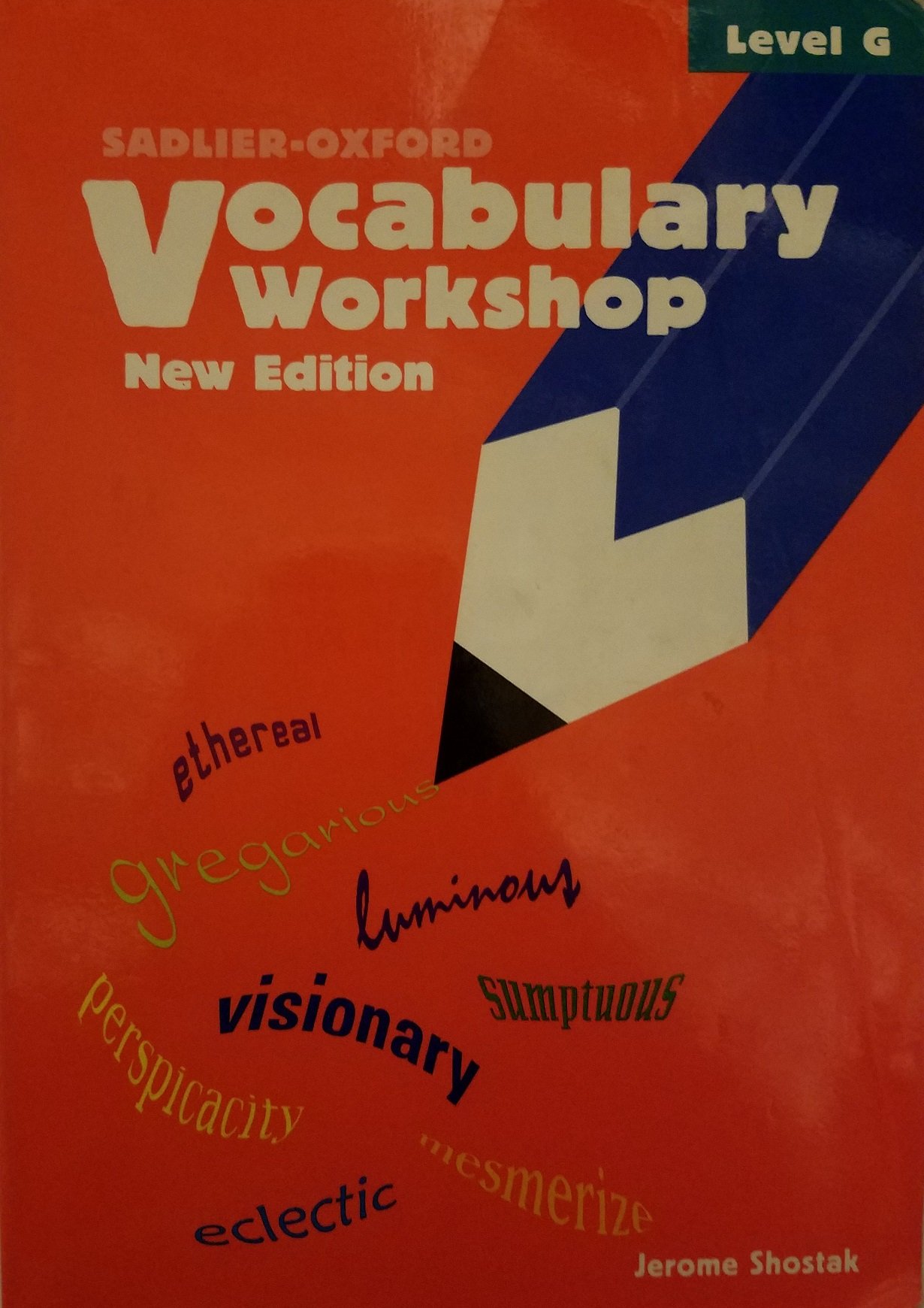 Vocabulary Workshop Level G Student 2005