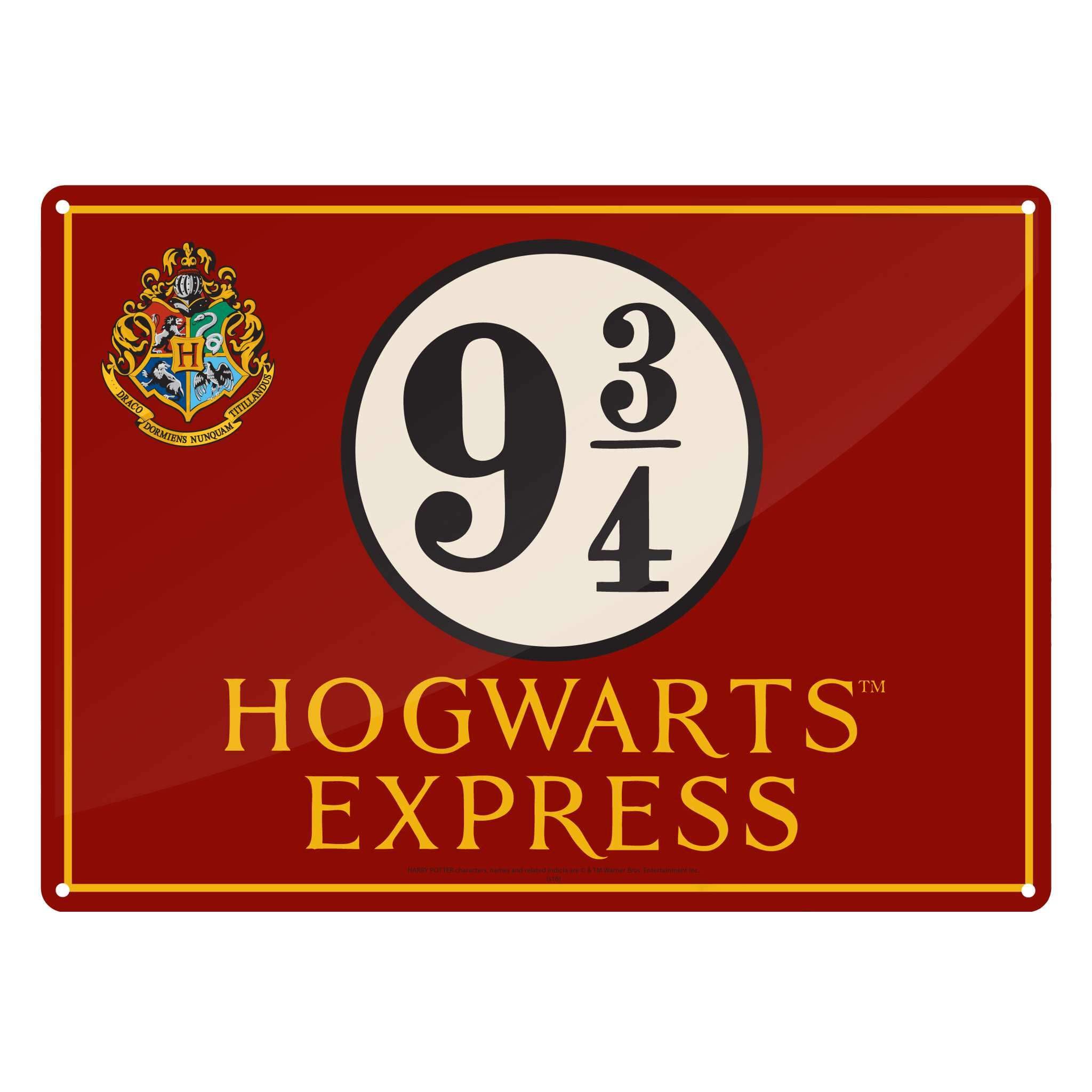 Amazon.com: Tin Sign Small - Harry Potter (Hogwarts Express