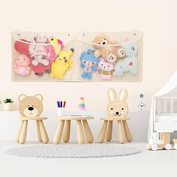 Amazon｜CINPIUK ぬいぐるみ 収納 吊り下げおもちゃ