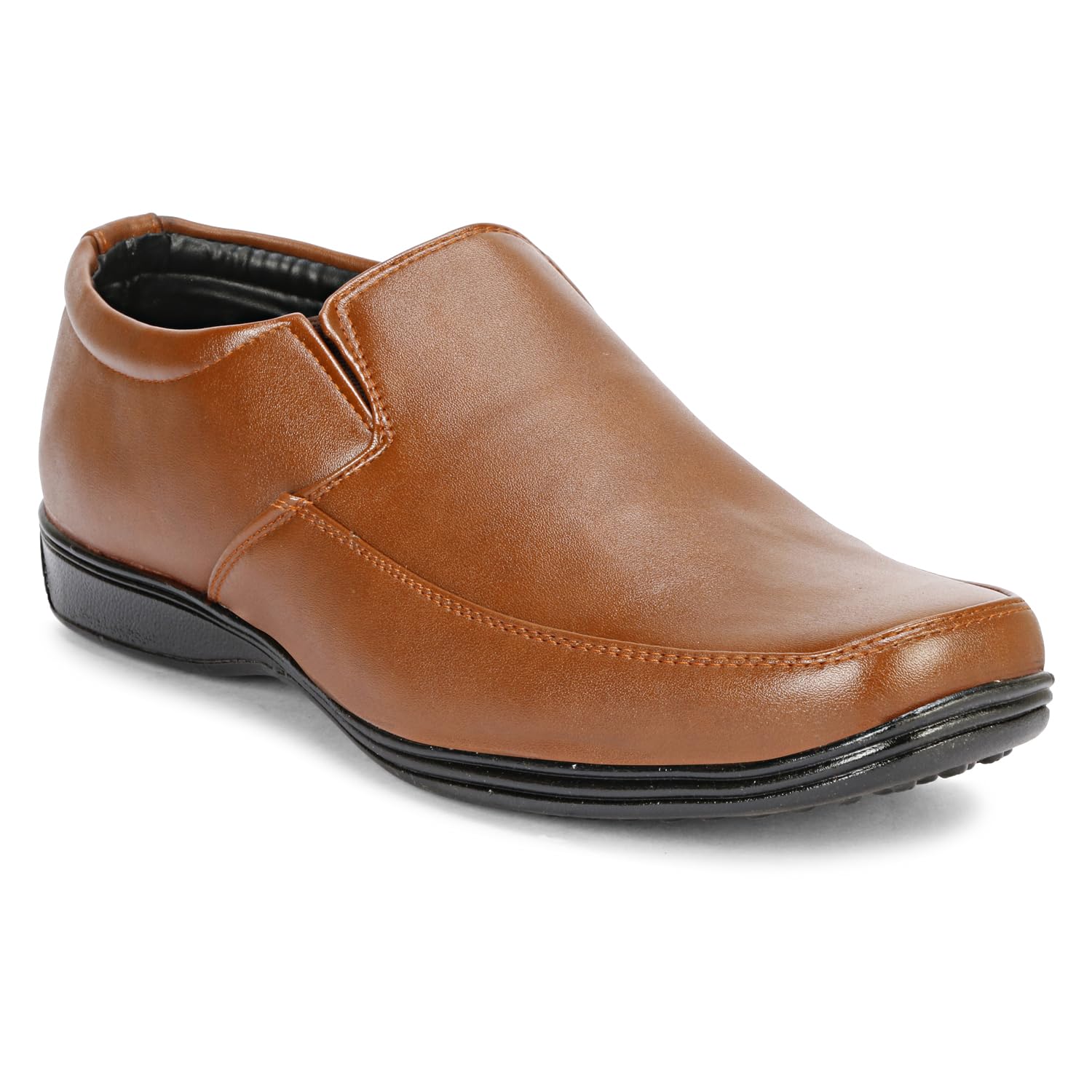 WENZEL Mens Synthetic Lace Free Office wear Comfortable Formal Shoes | Casual Shoes for Men TAN (B0BY5GJ5VT) Amazon Price History, Amazon Price Tracker