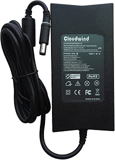 Cloudwind 19.5V 7.7A 150W Replacement AC Adapter, Laptop Charger with Cord for Dell Alienware M14X M15X Dell Precision M90, M6300, M6400 - coolthings.us
