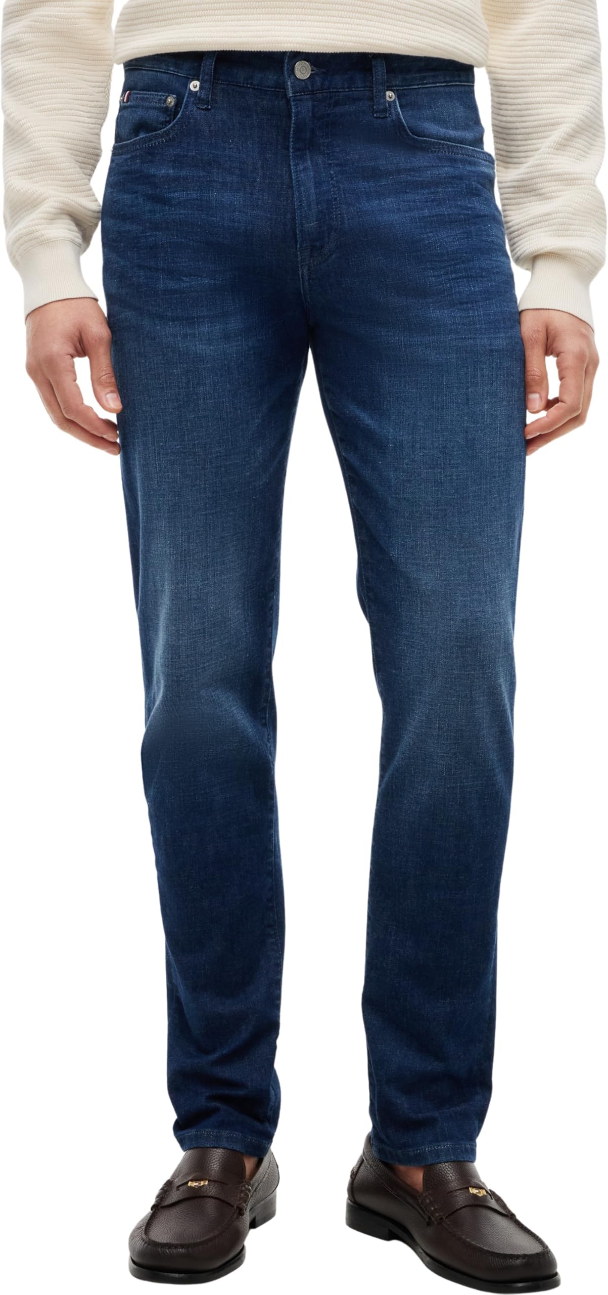 Tommy Hilfiger Men's Slim Bleeker Jeans Washes Slim, Denim (Gene Blue), 30W / 30L