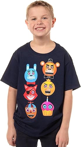Five Nights at Freddys Freddy Fazbear Glow in The Dark Camiseta de niño