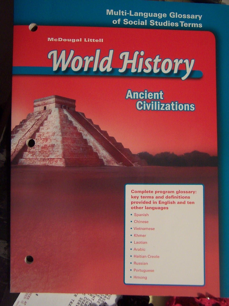 McDougal Littell World History Ancient Civilizations MultiLanguage