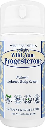 Crema de progesterona para mujer sin parabenos crema corporal natural para la menopausia bioidéntica hecha de yama silvestre fitoestrógenos añadidos