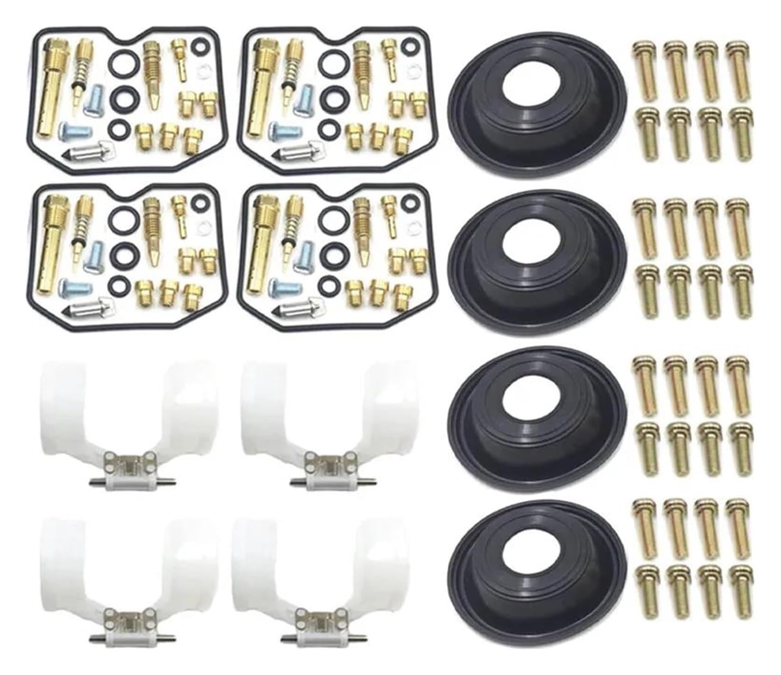 Vergaser Reparatursatz Für Suzuki Für Bandit GSF600S 1996-2003 GSF 600 S GSF600 600S Motorrad Vergaser Schwimmerzylinder Ölbecher Schwimmer Jet Carb Rebuild Kits