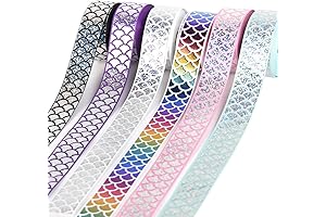 Mermaid Ribbon: Captivating Shimmer for All Creations