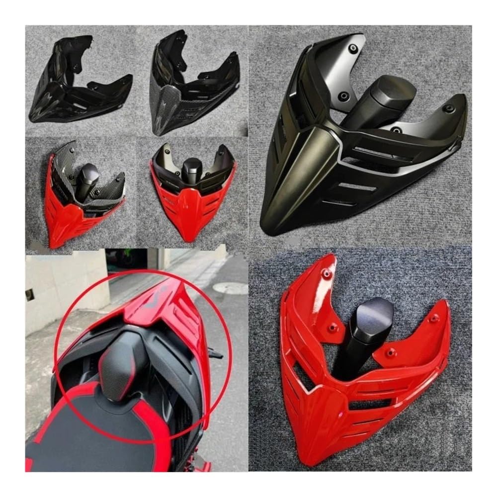 Housse Selle Couverture Arrière De Moto, Carénage, Siège Unique, pour Street pour Fighter pour Panigale V4 V4R V4S V2 2017 – 2024(Color 023)