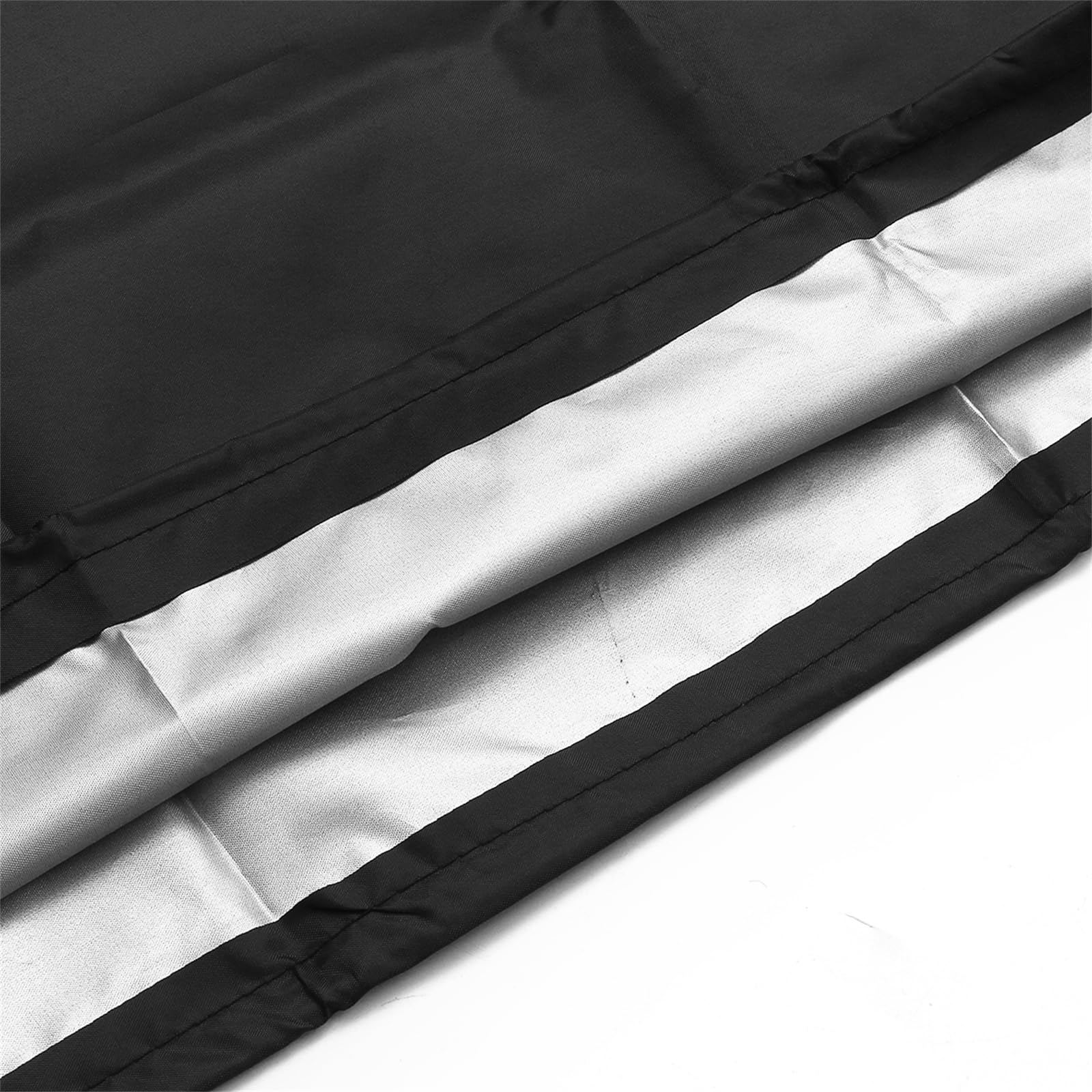 Copertura per tavolo da ping pong da esterno, impermeabile, in tessuto Oxford antipolvere, copertura per mobili, nera, 165 x 70 x 185 cm