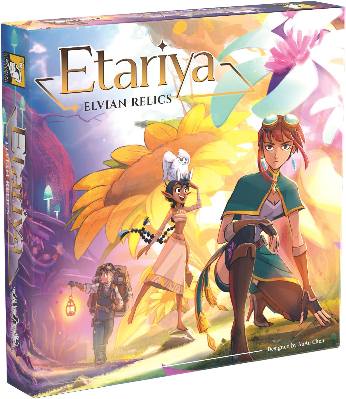 Etariya: Elvian Relics by Moaideas Game Design | Explore Board Game On a Mysterious Island | Light Strategy Game for Family Game Night | 1-4 Players | 20-30 Min