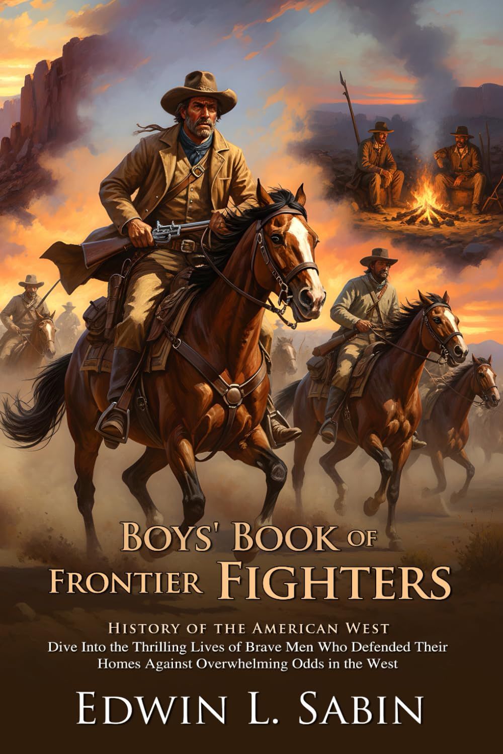 Boys' Book of Frontier Fighters: Legendary Tales of American Pioneers and Heroes: Legendary Skirmishes of the Wild West Era - Illustrated with Biography and Commentary
