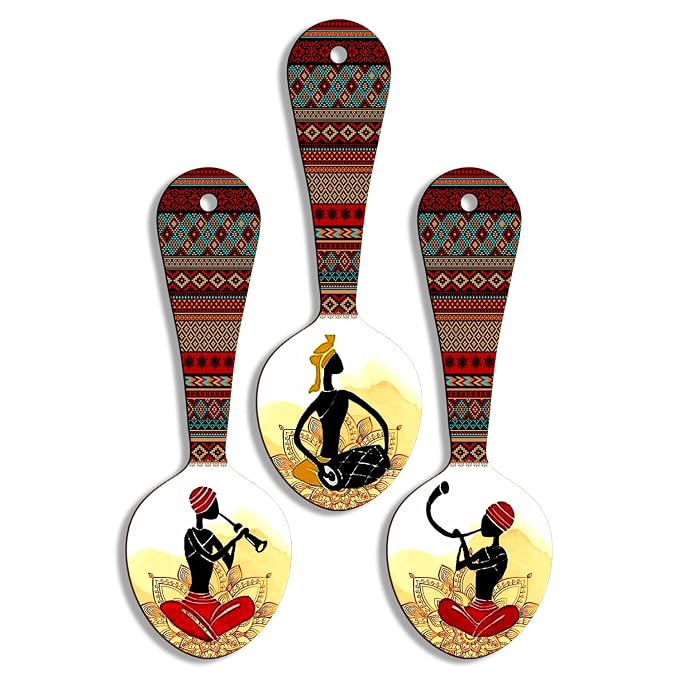 Sehaz Artworks Wall Hangings For Home Decoration | Home Decor Items For Living Room | Wall Hanging Decorative Items | Wall Decor -Spoon-0016