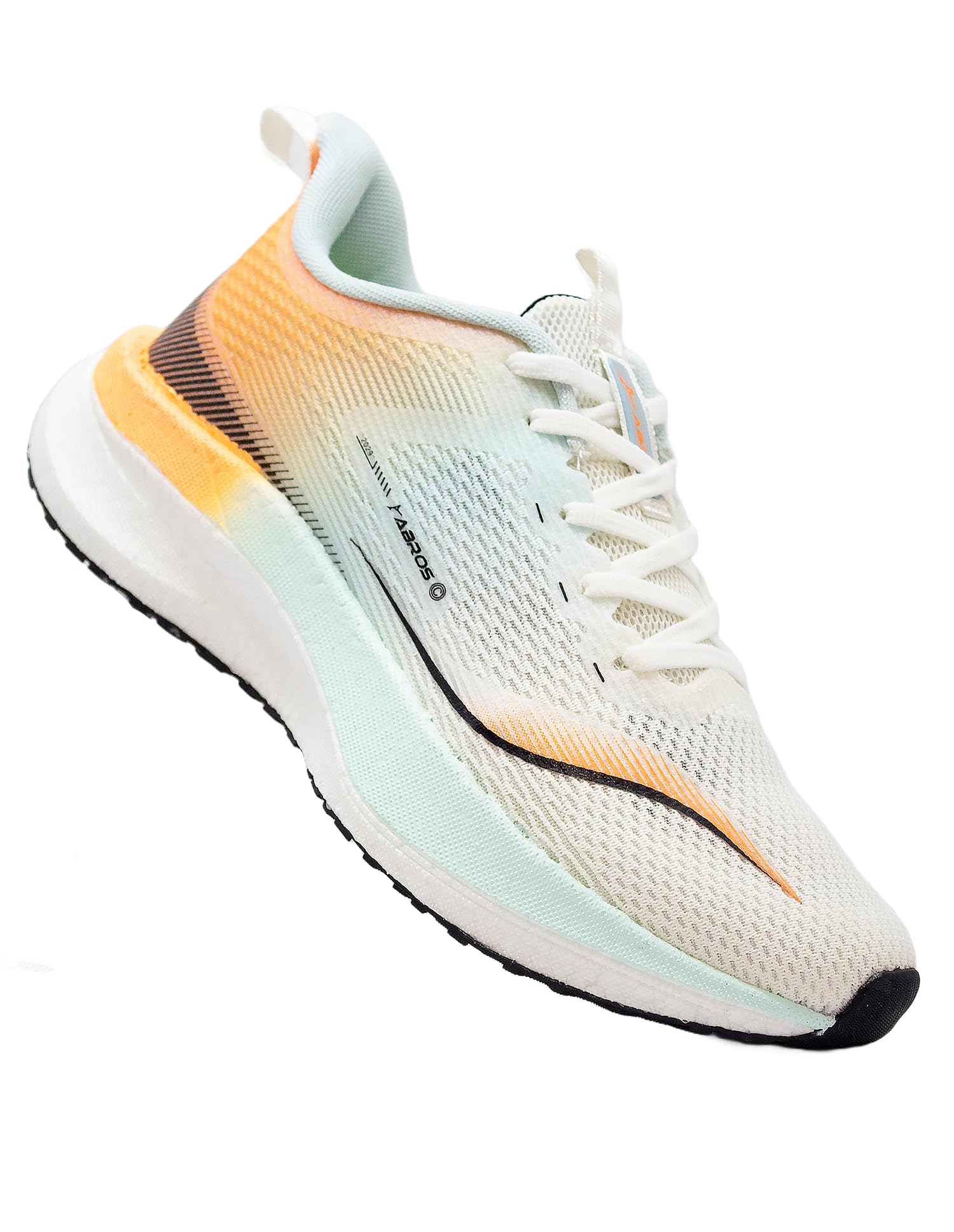 ABROS Mens Sports Shoes ASSG1466-OFFWHITE/ORANGE-7 (B0D6BCPWJL) Amazon Price History, Amazon Price Tracker