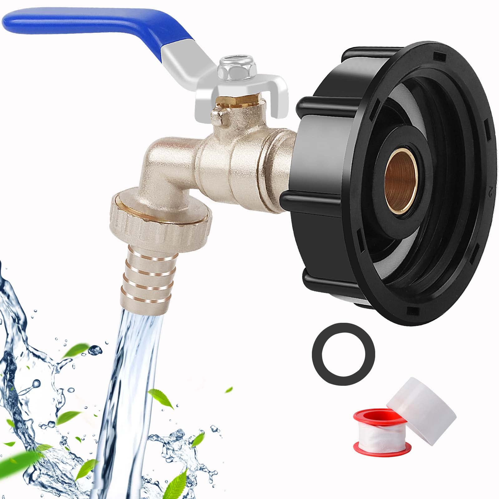 Buy IBC Container Accessories 3/4 Inch Brass IBC Tank Accessories IBC