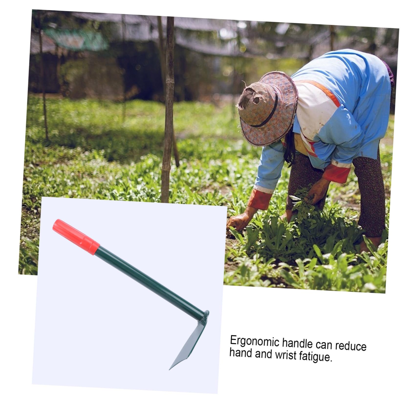 TOYANDONA 3 Stück Gartenwerkzeug Hacke mit Ergonomischem Gartenhacke für Gartenpflege und Praktisch für Täglichen Gebrauch Zufällig Zufällige Farbe
