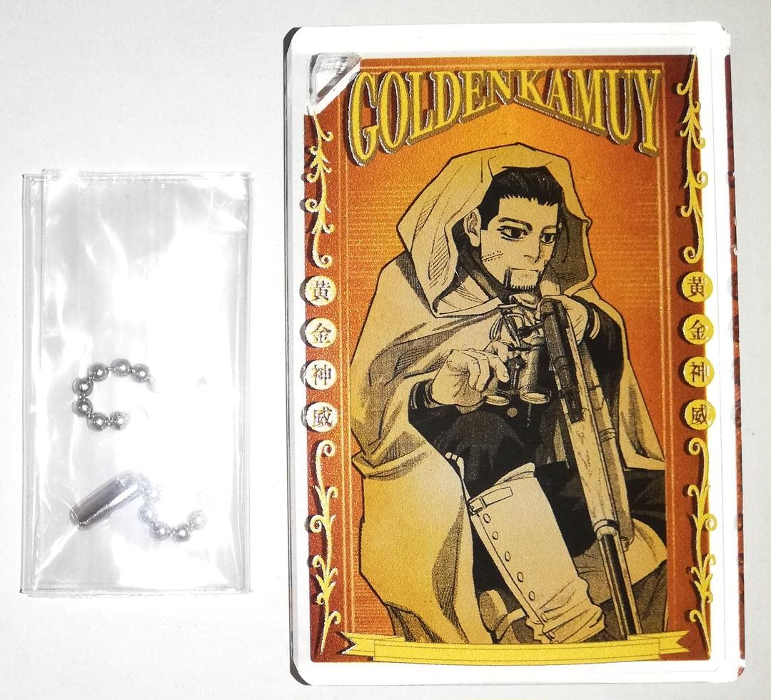 ゴールデンカムイ　ドミノ風　アクリルキーホルダー 宇佐美時重 ゴールデンカムイ ドミノ風アクリルキーホルダー