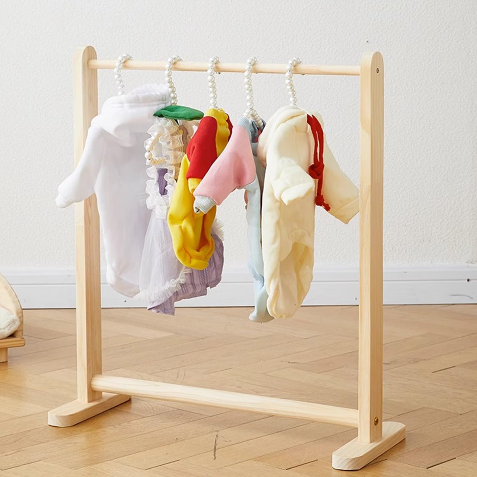 Armoire à vêtements pour chien en bois, meuble penderie pour petits chiens chiots et chats