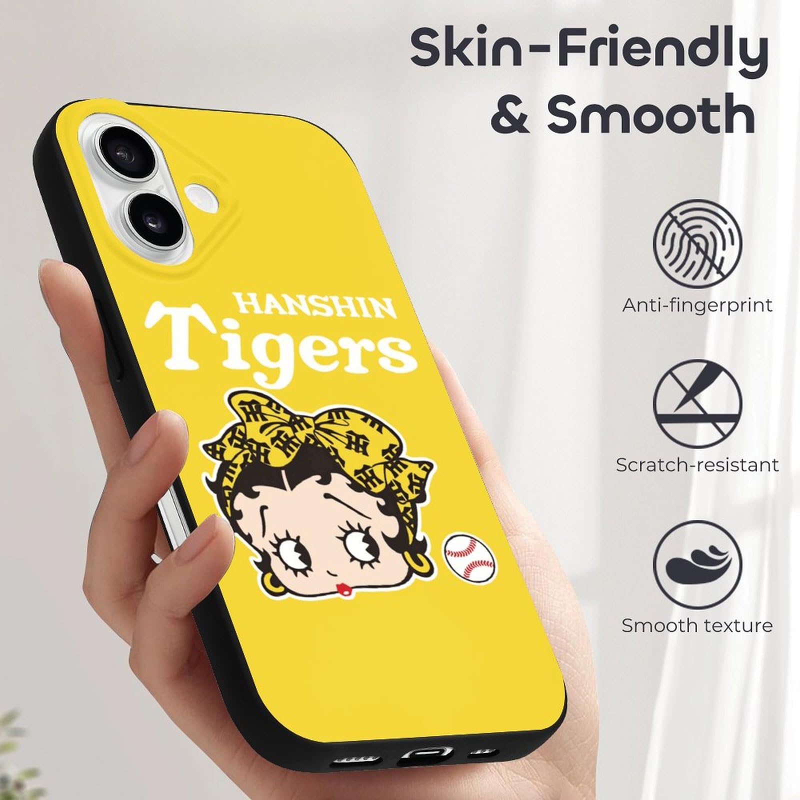Amazon.co.jp: iPhone 16 ケース 阪神タイガース スマホケース