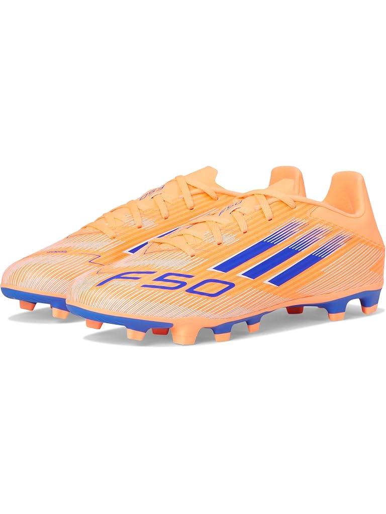 White adidas F50 Club Firm/Multi Ground Soccer Cleats