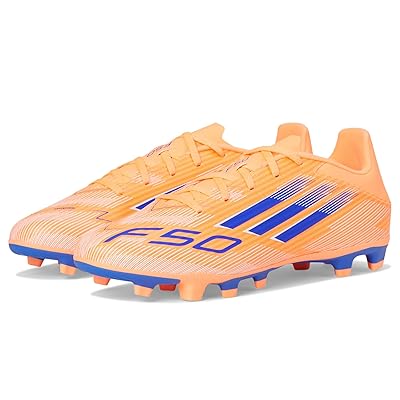 adidas F50 Club Firm/Multi Ground Soccer Cleats Soccer Shoes Beam Orange/Lucid Blue/White