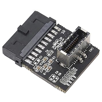 USB 3.0 ? Type?E Converter Socket High Efficiency USB 3.0 ? Type?E Socket Easy to Repalce for Home Office